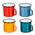Emaille-Tasse von Teamfar