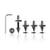 Teufel Satelliten Spikes AC 8544 BA