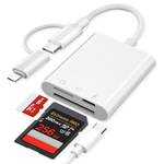 Ticenpe Lightning USB C SD Karten Adapter