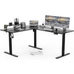 Eckschreibtisch höhenverstellbar