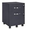 Rollcontainer Aktenschrank mit 2 Schubladen von Vasagle