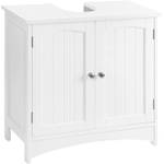 VASAGLE Waschbeckenunterschrank BBC01WT