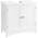 Waschbeckenunterschrank BBC01WT von Vasagle