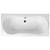 Vbchome Badewanne 180 x 80 cm Acryl SET 3 in 1
