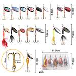 Vicloon Spinner Blinker Set