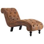 Vidaxl Chaiselongue Wildleder-Optik