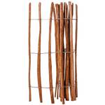 Vidaxl Haselnuss Holz Staketenzaun