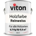 Wetterschutzfarbe Weiß