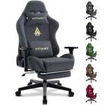 Gaming-Stuhl mit Fußstütze