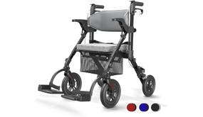 Rollator-Rollstuhl-Kombination