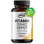 Wehle Sports Vitamin D3 K2 Depot
