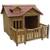 Wiltec Luxus XL Hundehütte