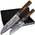 Damastmesser-Set von Wolfblood