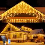 Woskjxas Eiszapfen Lichter