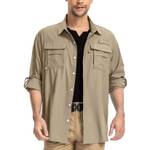 Yeyity Outdoor Langarm Safari Hemd