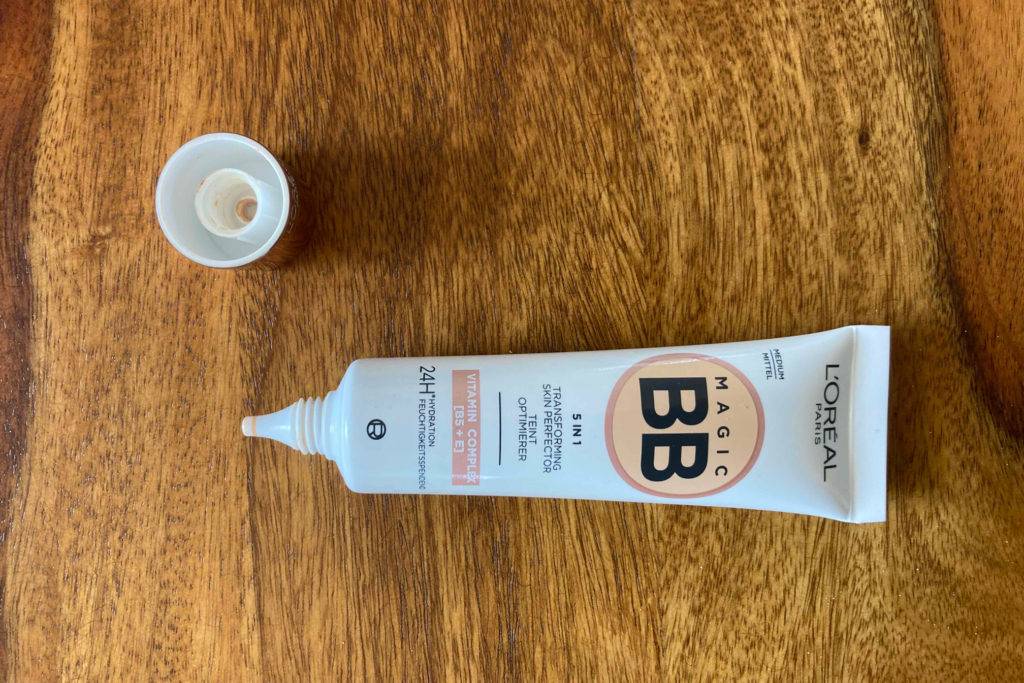 Loreal BB-Cream ist geöffnet
