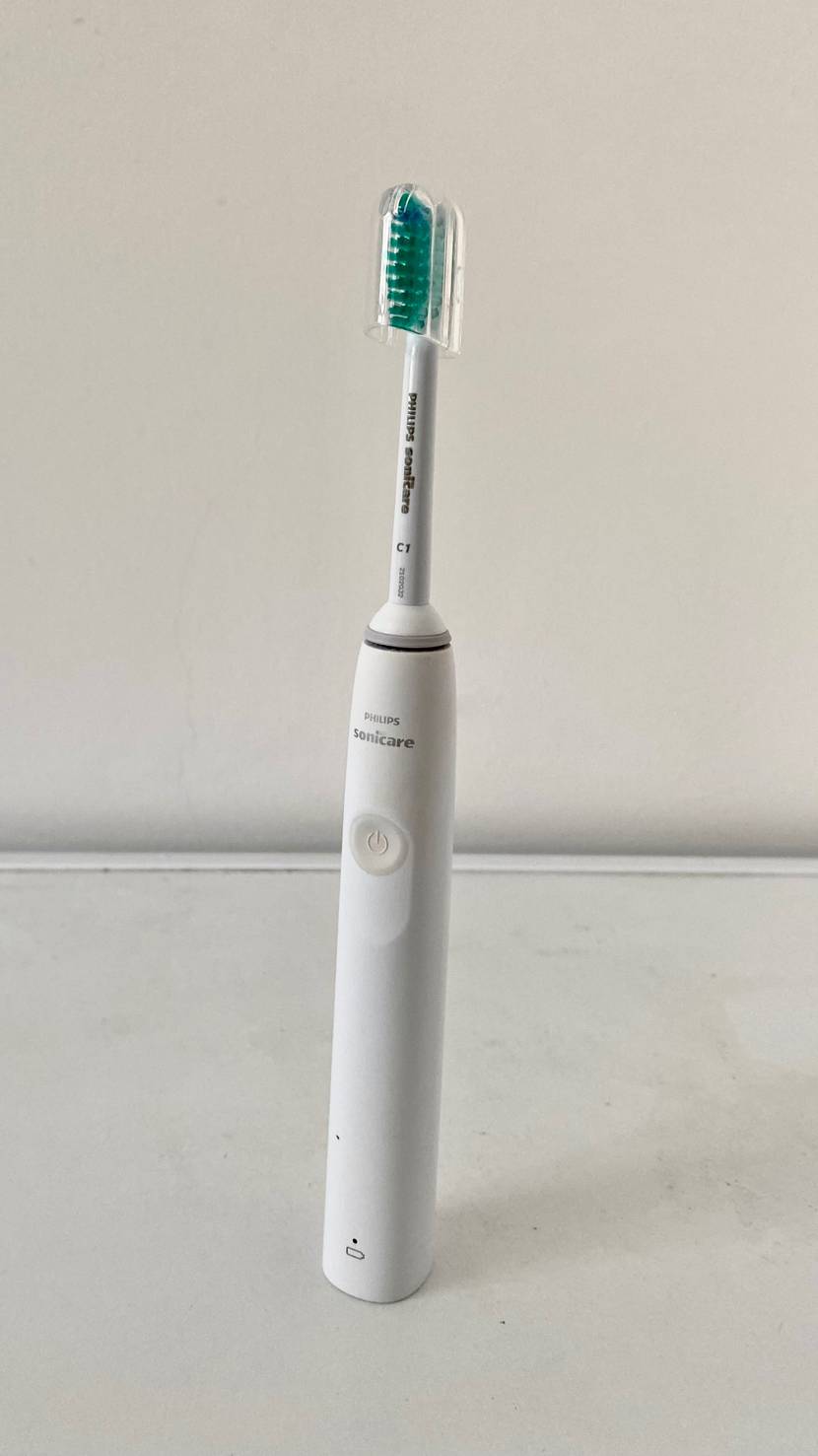elektrische Zahnbürste - weiss