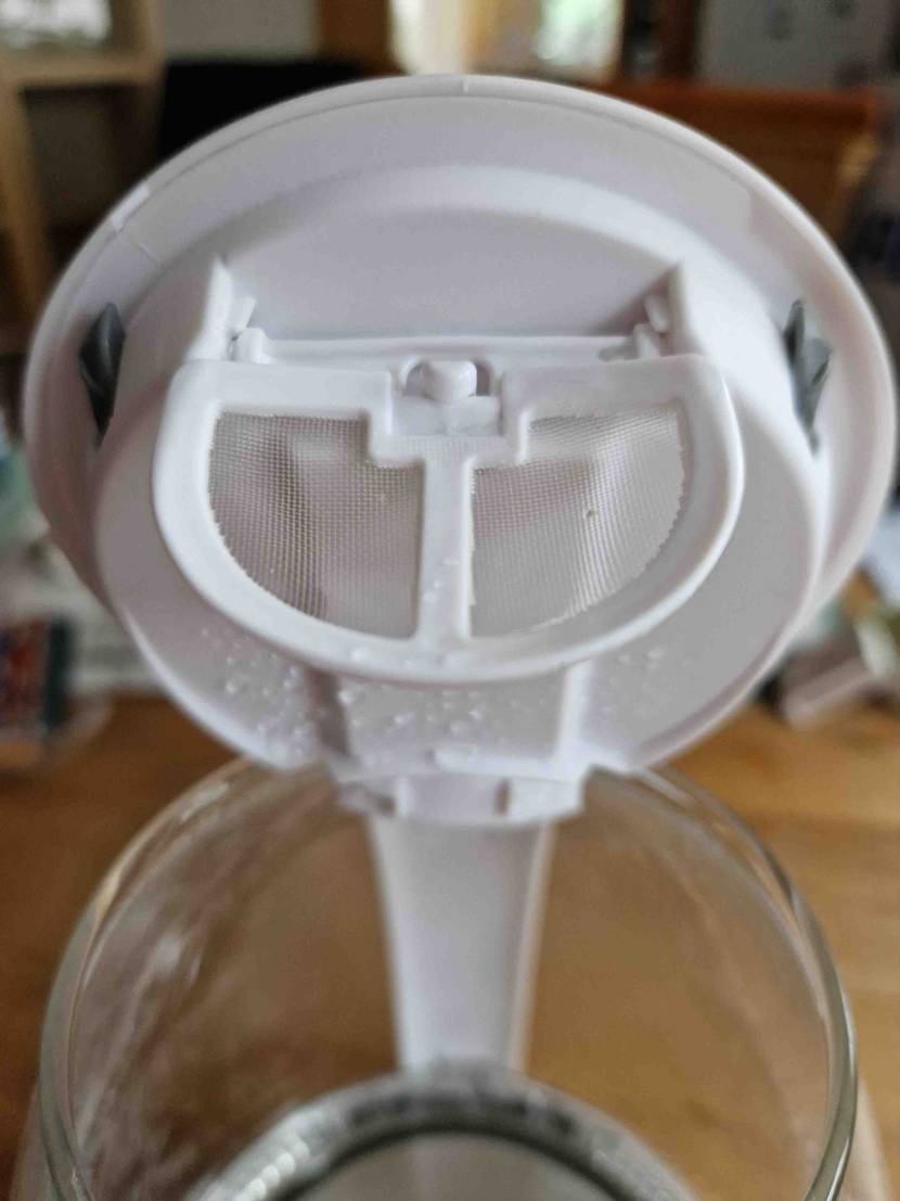 Glas Wasserkocher im Test: Deckel Wasserkocher im Detail