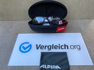 Fahrradbrille im Etui