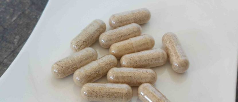 ashwagandha in Tablettenform.