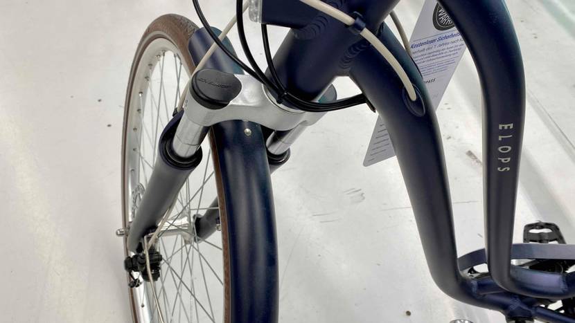 Damen E-Bike vordere Federung