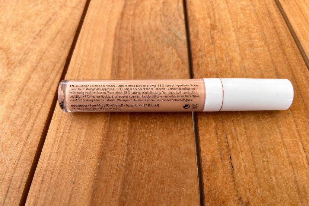 Rückseite vom Catrice Clean High Cover Concealer
