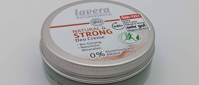 Geschlossene deocreme