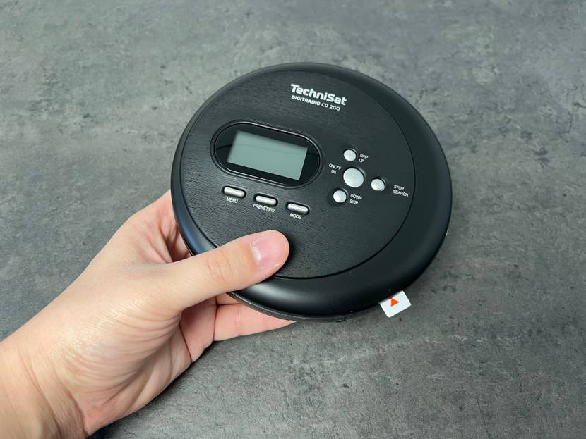 Kompakt und robust. Das ideale Abspielgerät für unterwegs.