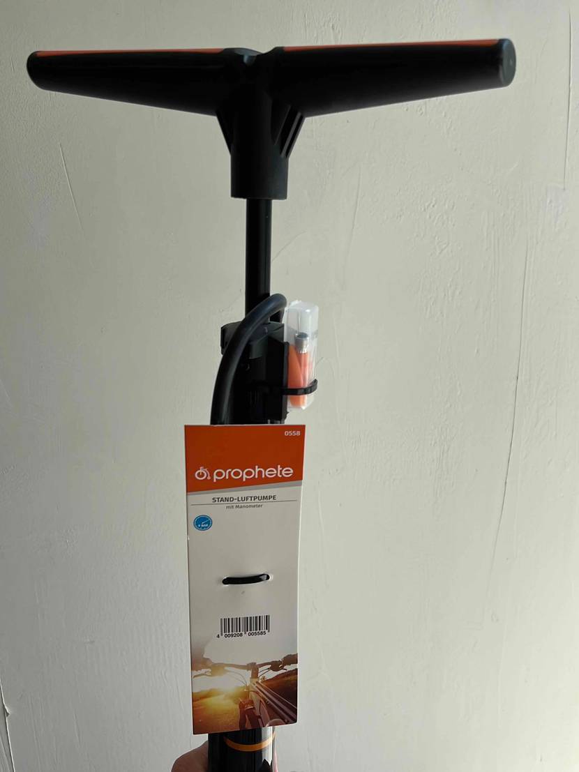 Fahrradpumpe Variante