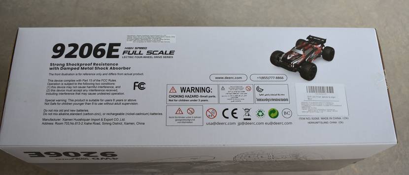 VerpackungDEERC Ferngesteuertes Auto