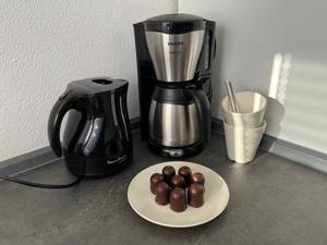 Besonders einladend, ein heißer Kaffee für zwischendurch: Philips HD 7546/20.