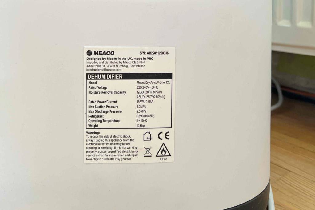 luftentfeuchter-meaco-dry-arete-one-12l-vor- und Nachteile