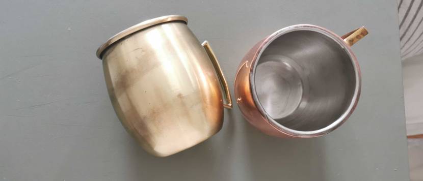 Moscow-Mule-Becher von Butlers gold