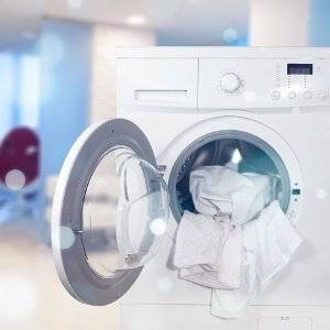 waschmaschine im waescheraum