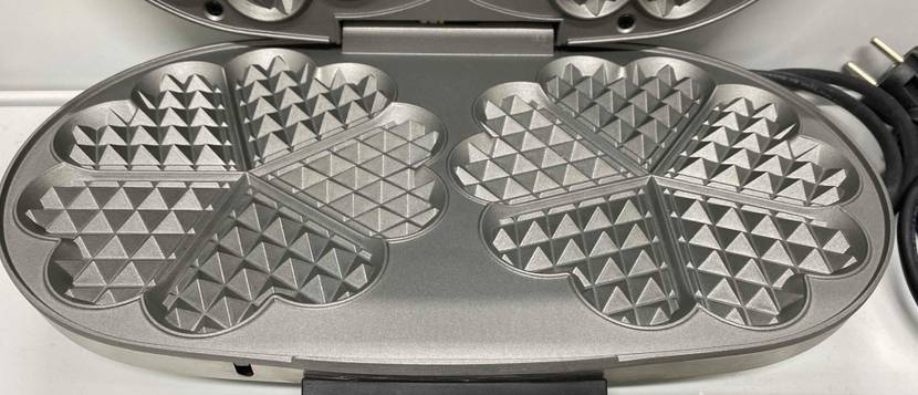 Cloer-1329-Doppelwaffeleisen.