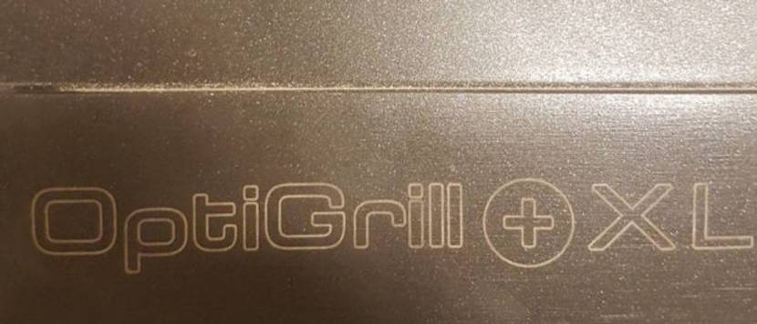 Kontaktgrill Optigrill + XL von Tefal, Logo.
